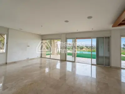 Superb villa for rent, 52,000 dhs, long-term rental, golf course frontage ️