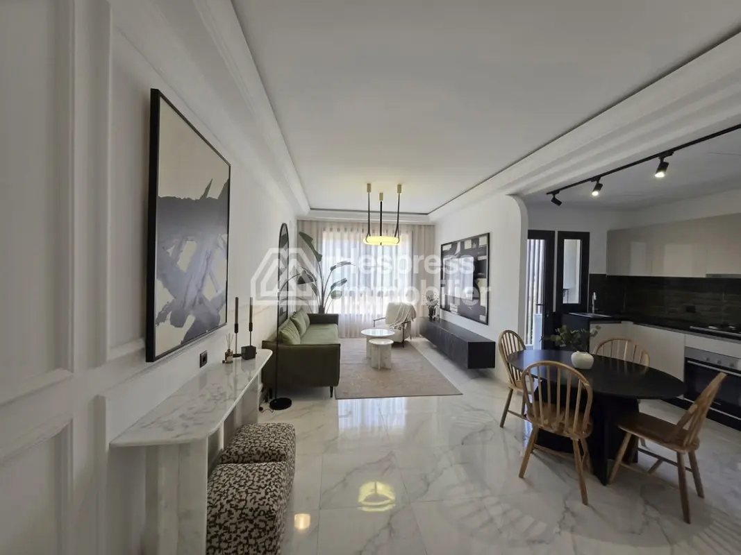 Apartment for rent at Anfa . 3 beautiful bedrooms. Furnished.