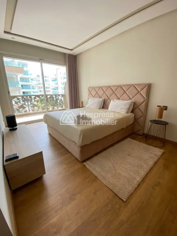 Appartement en location à Casablanca Finance City. 2 chambres. Bien meublé