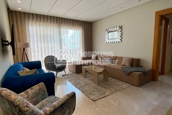 Apartment for rent at Casablanca Finance City . 2 bedrooms. Well furnished.