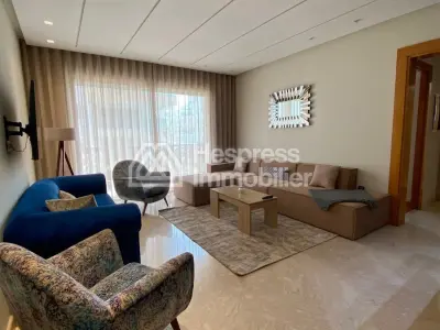 Appartement en location à Casablanca Finance City. 2 chambres. Bien meublé