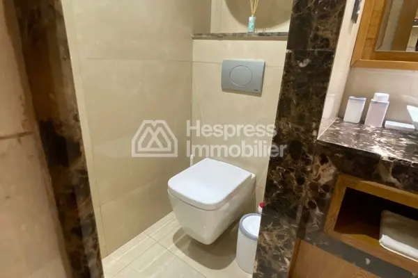 Apartment for rent at Casablanca Finance City . 2 bedrooms. Well furnished.