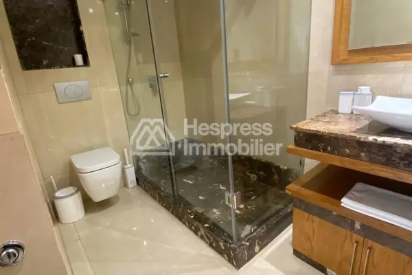Apartment for rent at Casablanca Finance City . 2 bedrooms. Well furnished.