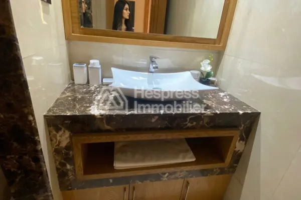 Apartment for rent at Casablanca Finance City . 2 bedrooms. Well furnished.