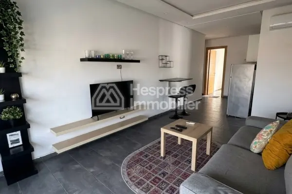 Apartment for rent at Les Hôpitaux . 1 bedroom. Furnished