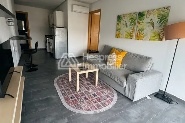 Apartment for rent at Les Hôpitaux . 1 bedroom. Furnished