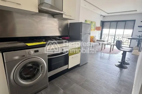 Apartment for rent at Les Hôpitaux . 1 bedroom. Furnished