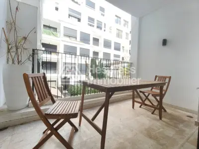 New furnished studio apartment for sale with gym