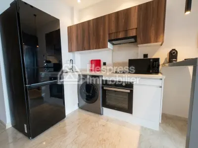 New furnished studio apartment for sale with gym