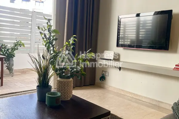 Beautiful modern studio with terrace for rent Racine
