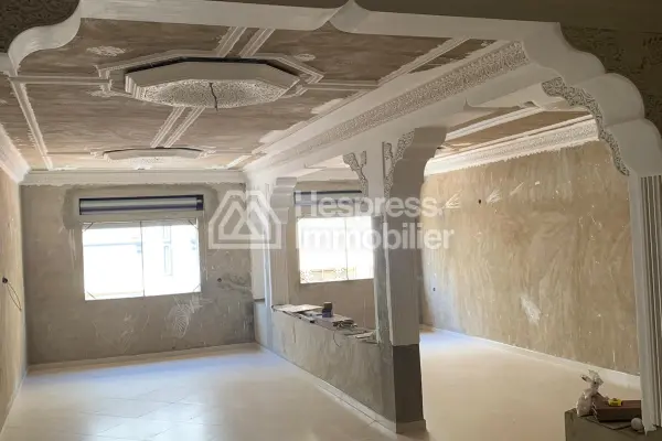 House nearing completion in the Charf district
