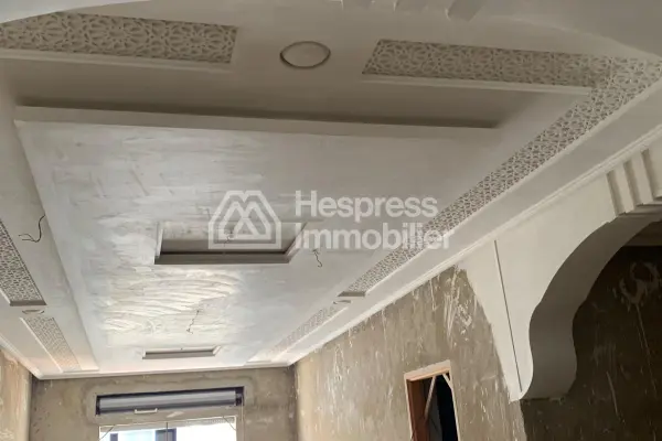 House nearing completion in the Charf district