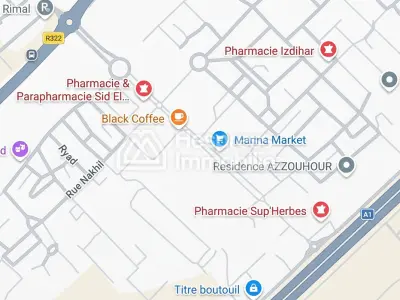 Exceptional plot of land with 2 frontages in Sid El Abed