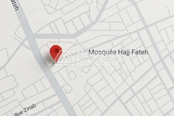 Titled plot of land measuring 129 m² in Oulfa Hajj Fateh