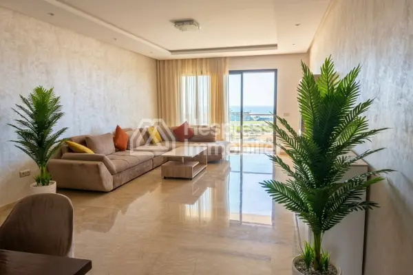 Beautiful furnished apartment with sea view in Agdal
