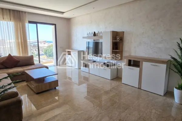 Beautiful furnished apartment with sea view in Agdal