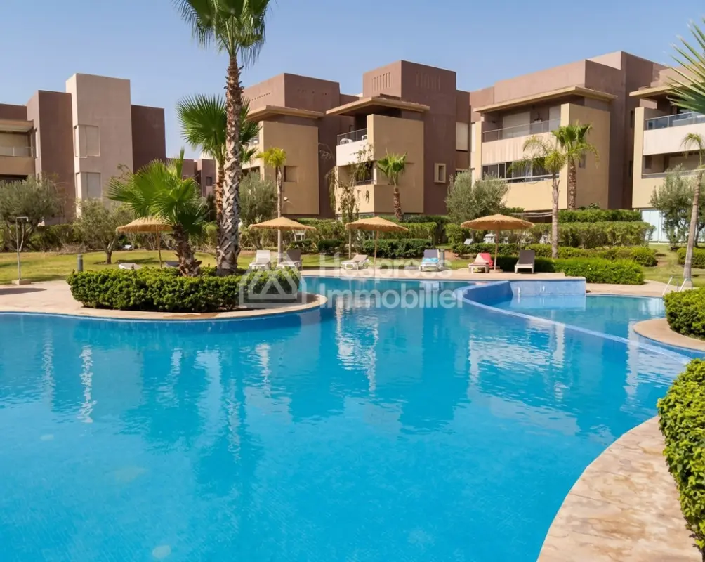 Ground floor apartment in Prestigia with golf course view, furnished