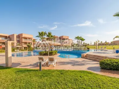 Ground floor apartment in Prestigia with golf course view, furnished