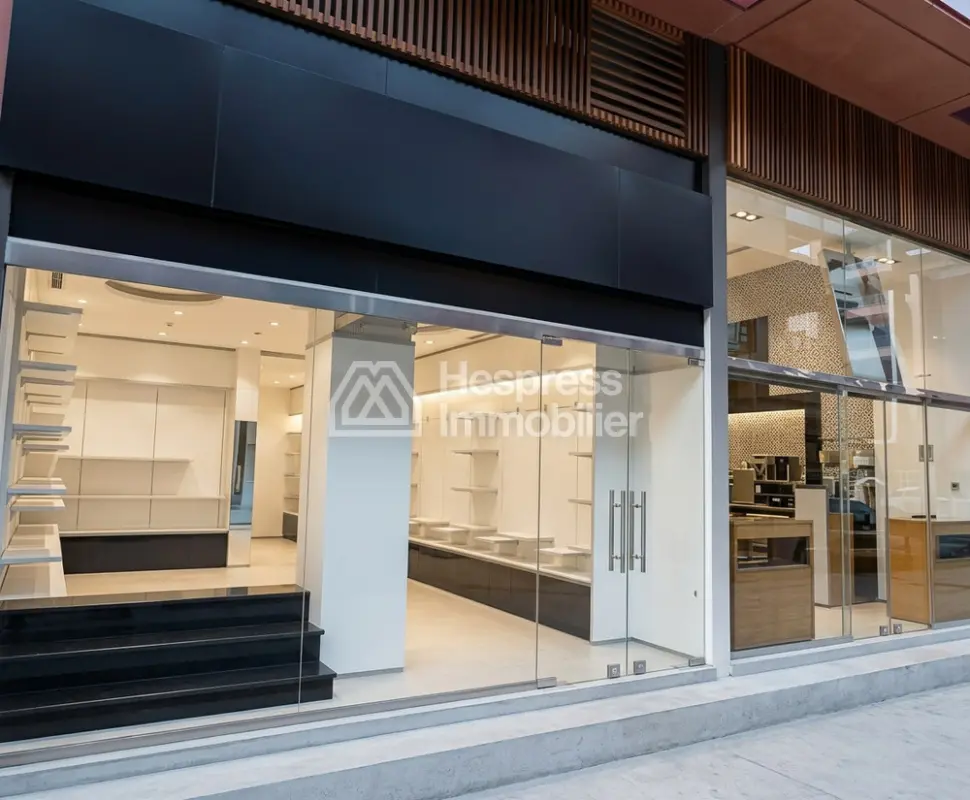 Magasin en plein boulevard abou baker kadiri