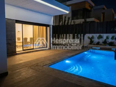 Stunning furnished villa for rent on Bouskoura