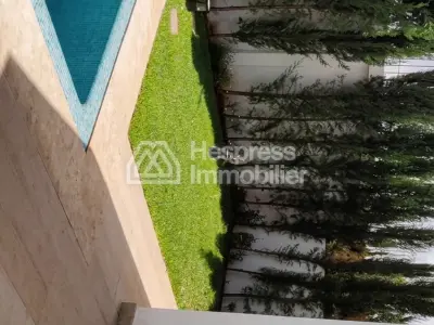 Stunning furnished villa for rent on Bouskoura