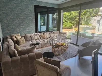 Stunning furnished villa for rent on Bouskoura
