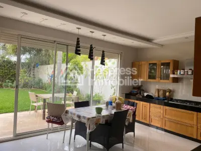 Villa Moderne Meublée à Louer – Bouskoura
