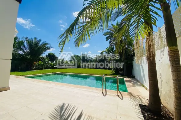 Luxurious villa for rent in Ville Verte Bouskoura