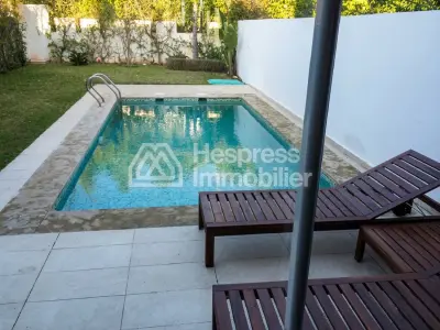 Furnished villa in Bouskoura green city