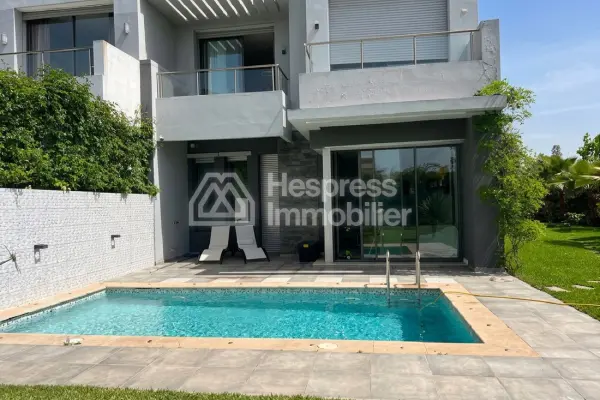 Beautiful villa in Bouskoura for sale with swimming pool, 720 m²