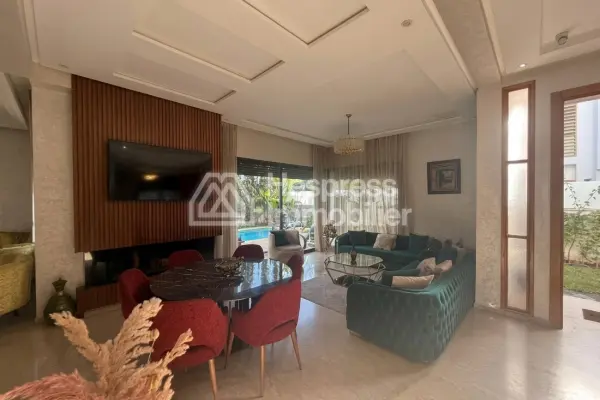 Villa d'exception à vendre à bouskoura