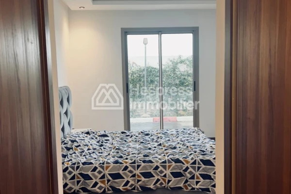 Appartement meublé neuf à louer – Résidence Majorelle, El Menzeh 
