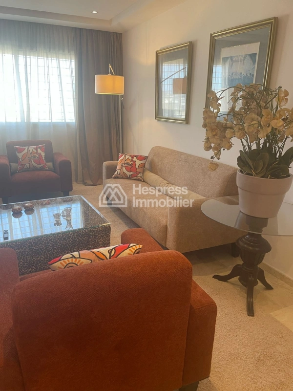 Superb fully furnished luxury apartment for rent – ​​Secure residence
