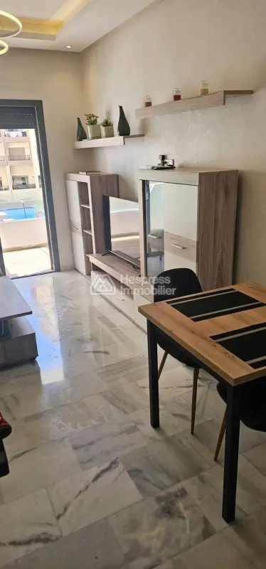 Furnished studio apartment for rent in Zenata