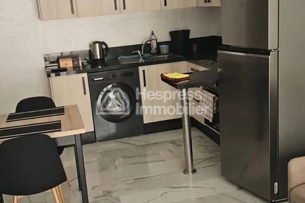 Furnished studio apartment for rent in Zenata