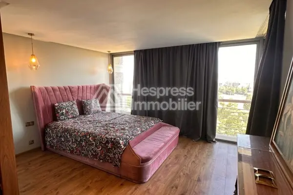 For rent – ​​Furnished apartment in Bouskoura