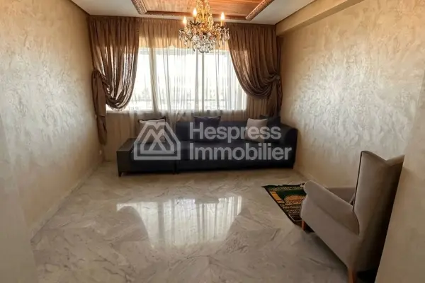 For rent – ​​Furnished apartment in Bouskoura