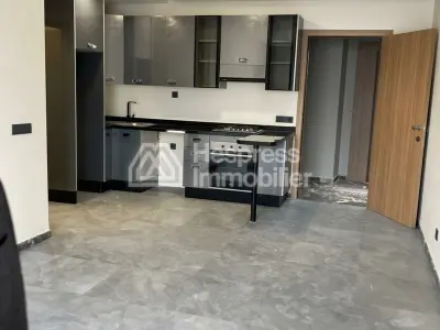 Empty studio apartment in Evasion Square near Naershore
