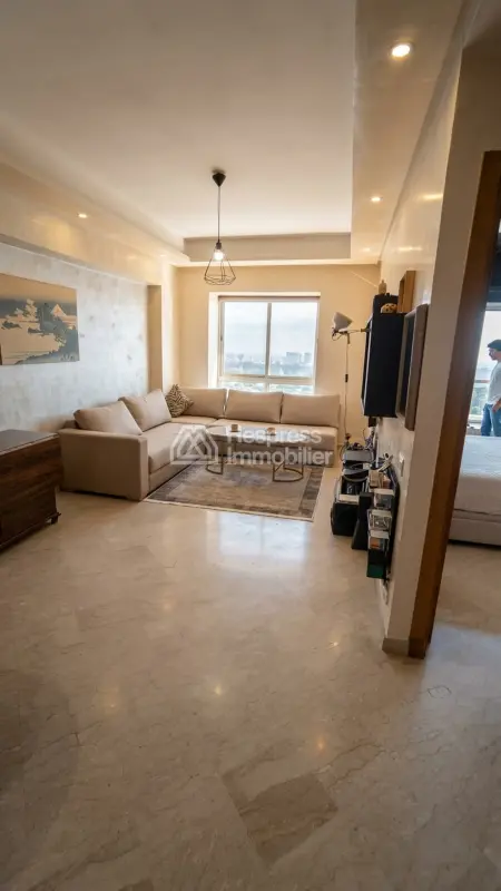 Furnished studio apartment for rent – ​​Benjdia