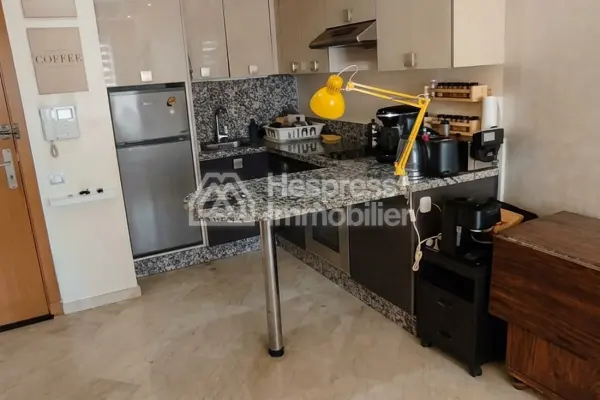 Furnished studio apartment for rent – ​​Benjdia