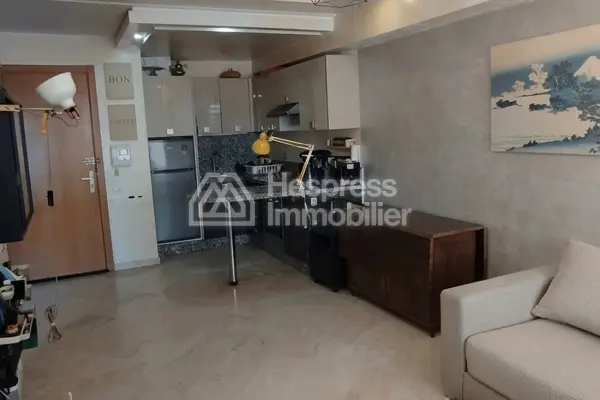 Furnished studio apartment for rent – ​​Benjdia