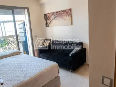 Furnished studio apartment for rent – ​​Benjdia