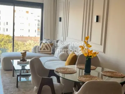 Furnished studio apartment for rent near CNSS Derb Ghef