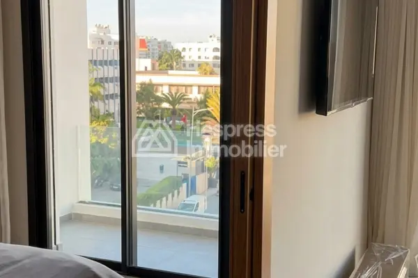 Furnished studio apartment for rent near CNSS Derb Ghef