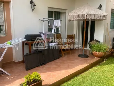 Furnished apartment with garden for sale in Mansouria