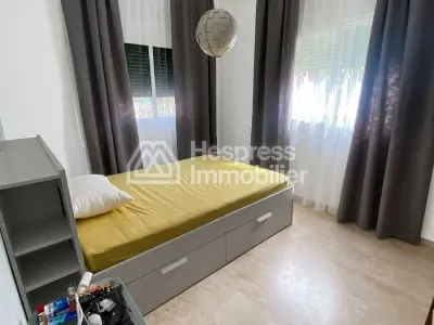 Furnished apartment with garden for sale in Mansouria