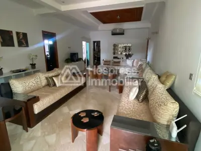Furnished apartment with garden for sale in Mansouria