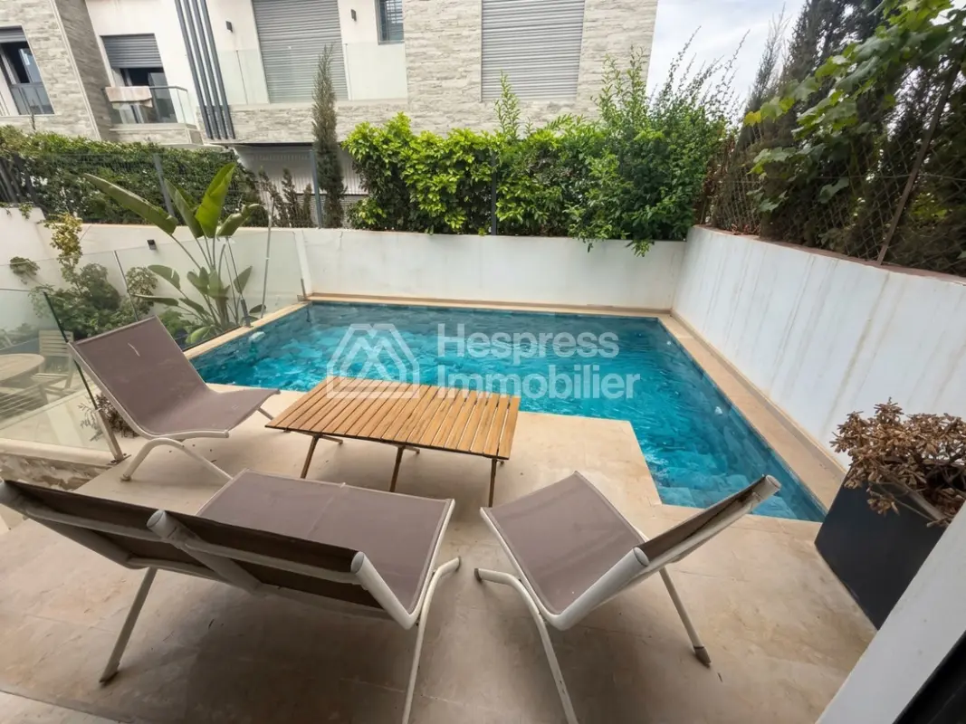Villa avec piscine à louer – Dar Bouazza