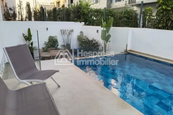 Villa avec piscine à louer – Dar Bouazza