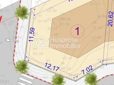 Terrain à vendre, 308m² à Tangier